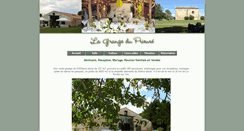 Desktop Screenshot of lagrangeduprieure.com
